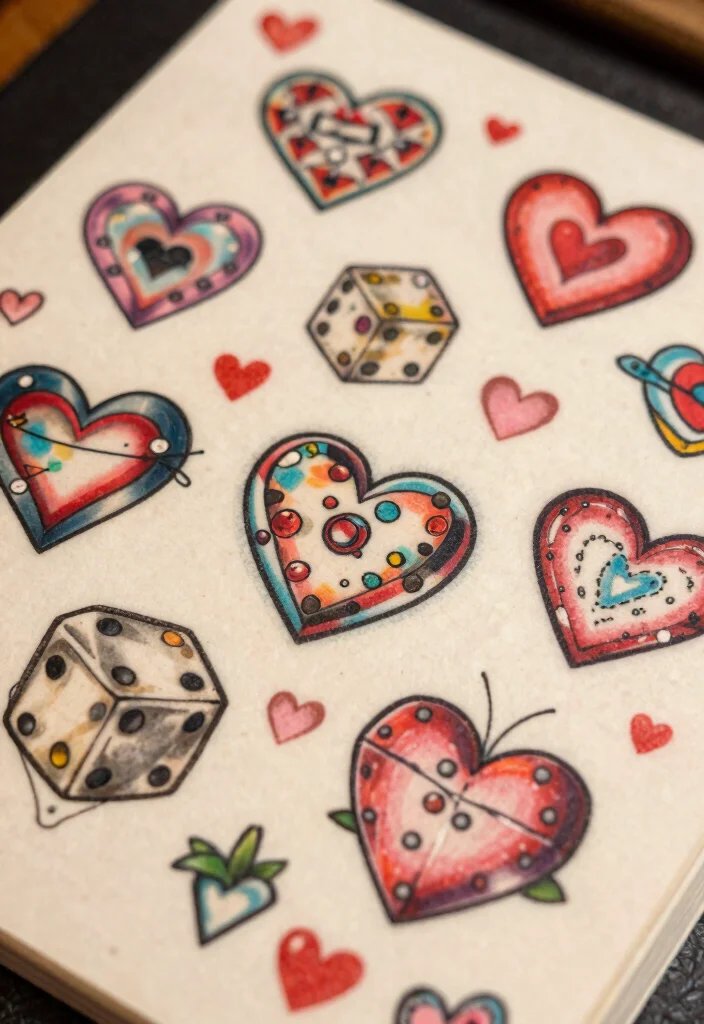 14 Heart Dice Tattoo Ideas With Playful Vibes - Conclusion 1