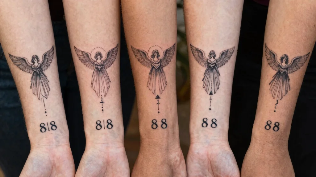 15 888 Angel Number Tattoo Ideas With Spiritual Meaning