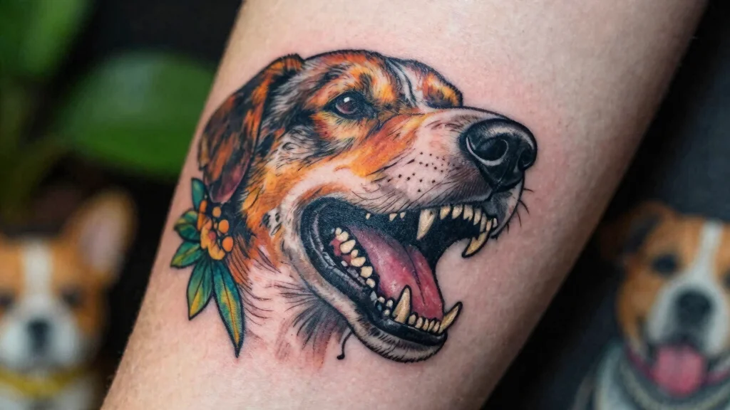 15 Dog Teeth Tattoo Ideas With Wild Symbolism