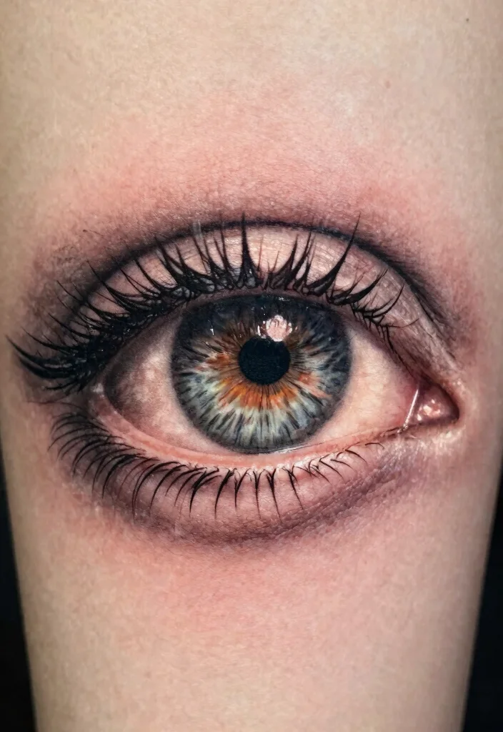 15 Eye Tattoo Stencil 2026 Trending Ideas With Sharp Detail - 4. Realistic Eye Detail 1