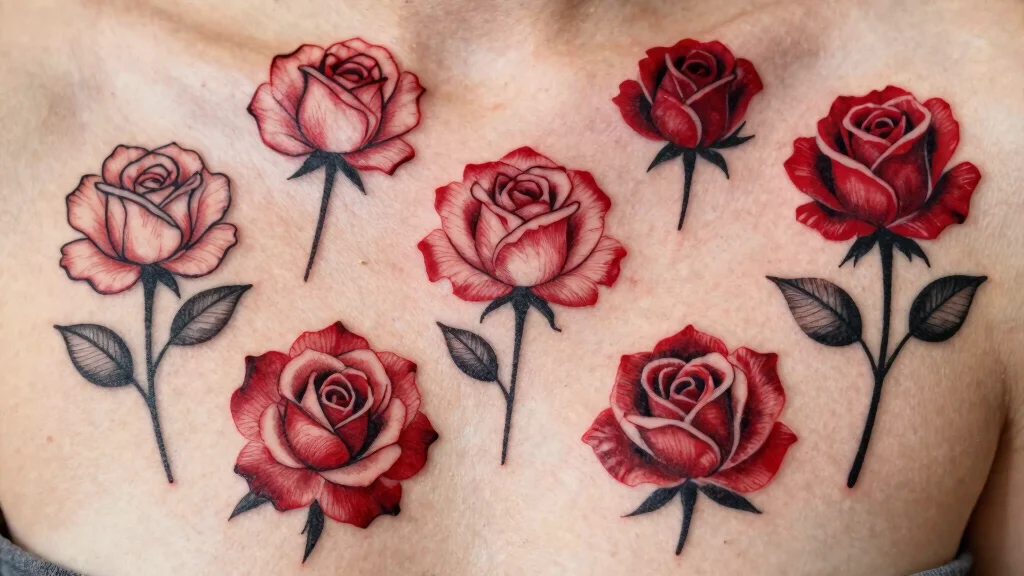 15 Ruby Rose Tattoo Ideas With Elegant Bold Style