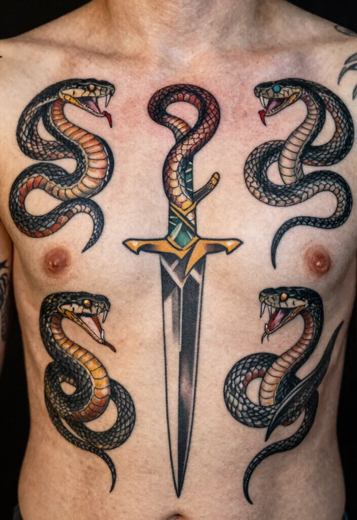 15 Snake and Dagger Tattoo Design Ideas With Bold Edge - Conclusion 1