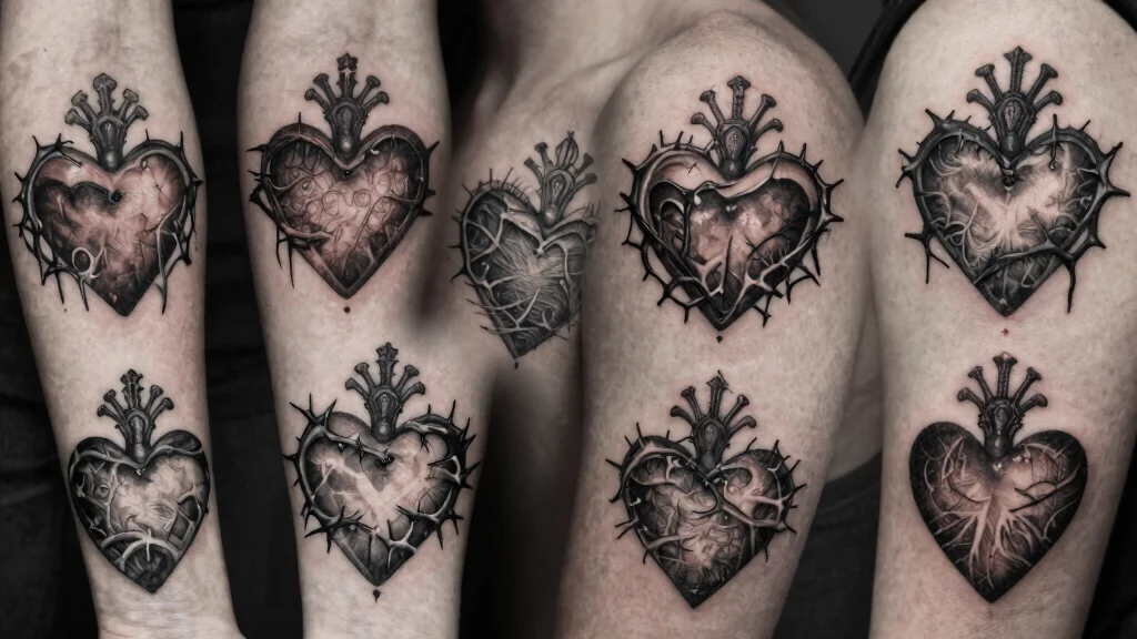 16 Dark Heart Tattoo Ideas With Moody Aesthetic