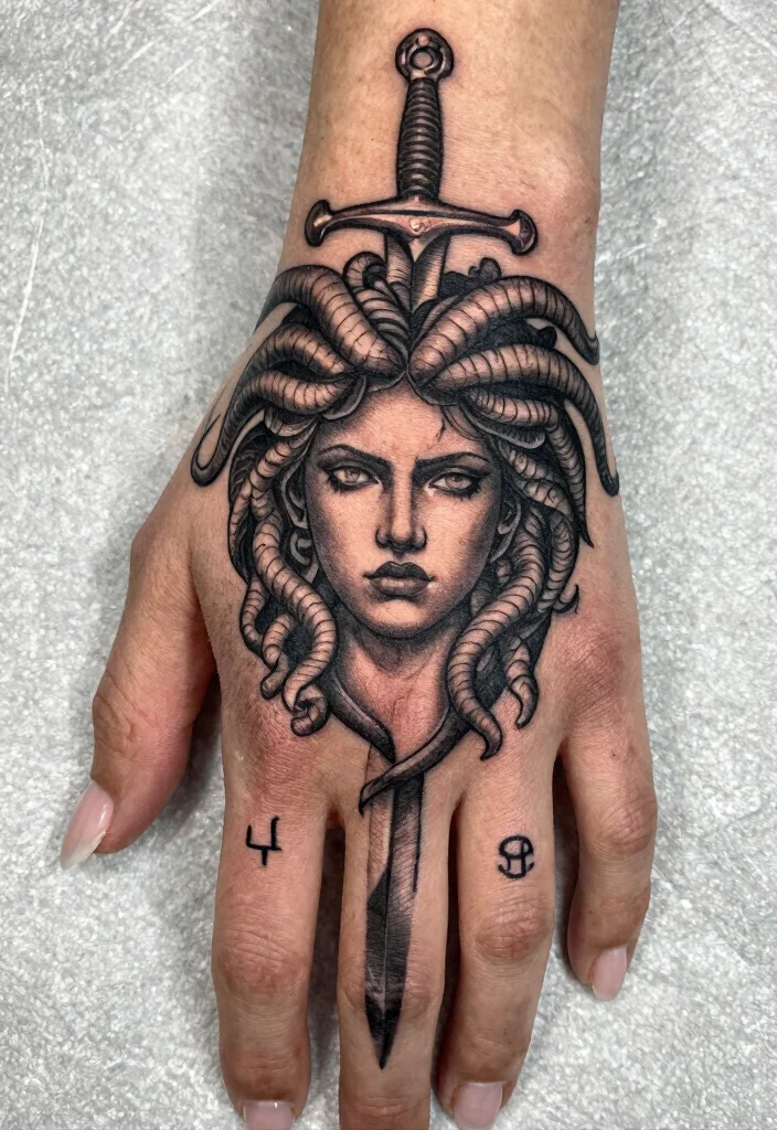 16 Medusa Hand Tattoo 2026 Trending Ideas With Fierce Energy - 5. Medusa in Mythological Context 1