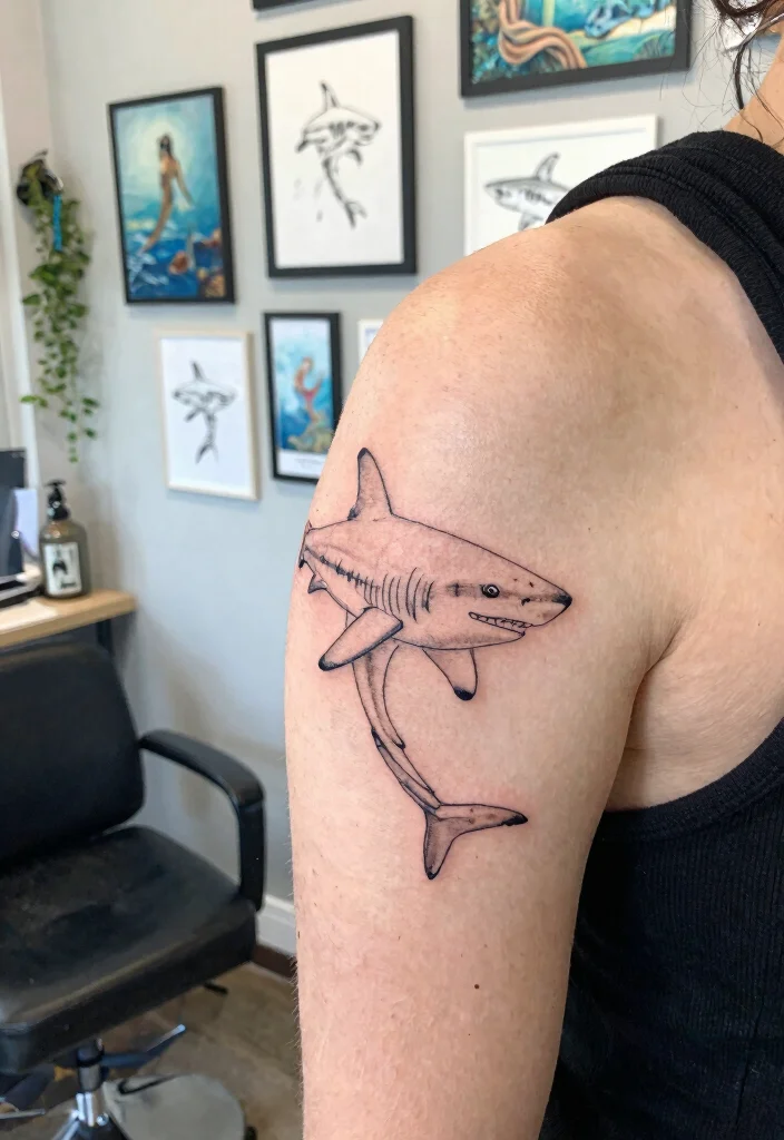 16 Shark Outline Tattoo Ideas With Clean Bold Lines - Conclusion 1