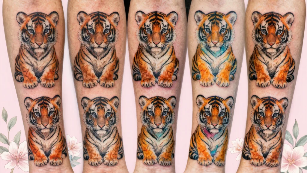 16 Tiger Cub Tattoo Ideas With Cute Fierce Energy
