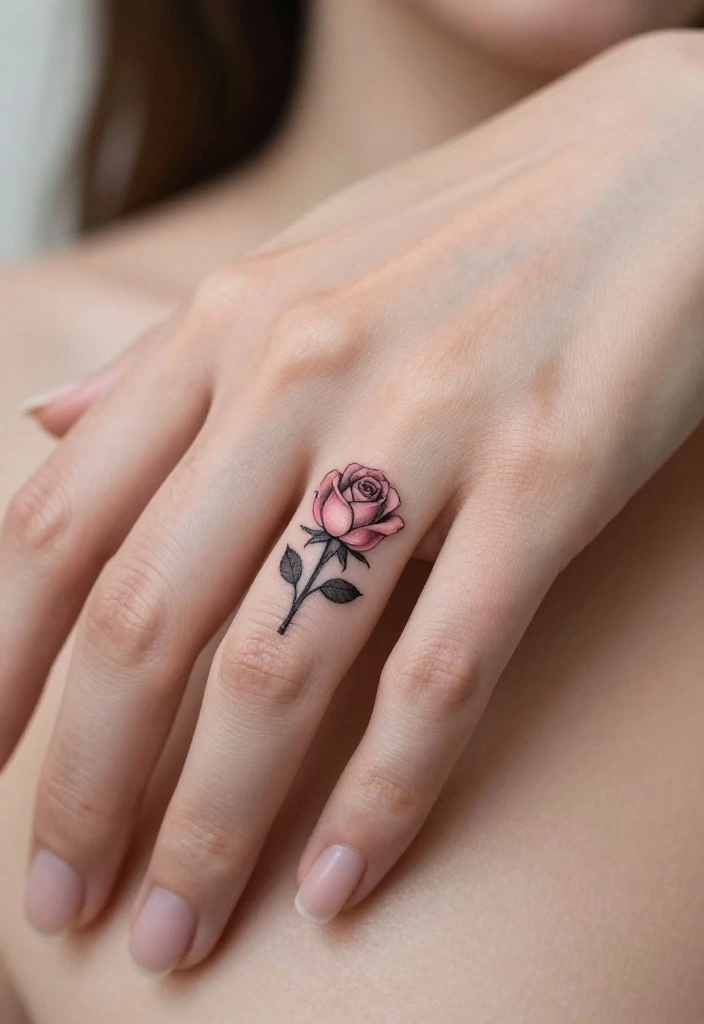 17 Tiny Flash Tattoo Ideas That Feel Minimal & Cute - 4. Elegant Rose Buds 1