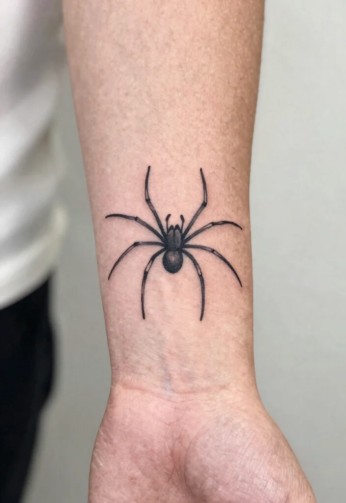 18 Spider Lily Tattoo Men Ideas With Bold Edge - 5. Minimalist Design 1