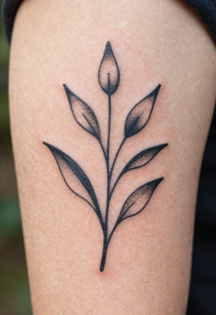 18 Traditional Flash Tattoo Ideas With Timeless Appeal - 13. Simple Line Art 1